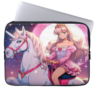 Capa Para Notebook Unicórnio Anime
