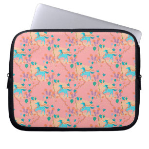 Capa Para Notebook unicórnio azul