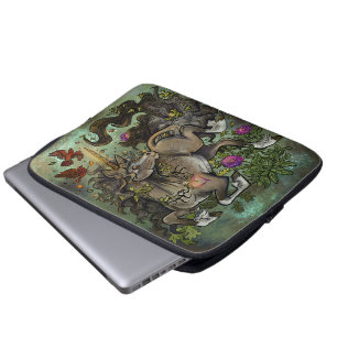 Capa Para Notebook Unicórnio de Coração Selvagem