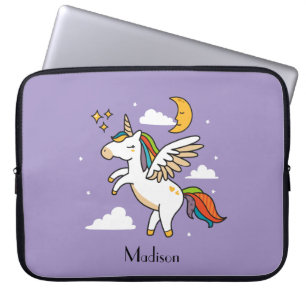 Capa Para Notebook Unicórnio do vôo