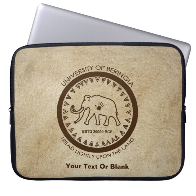 Capa Para Notebook Universidade de Beringia Mammoth (Frente)