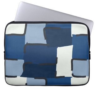 Capa Para Notebook Urban Geo Cobalt Cool Hero Pattern