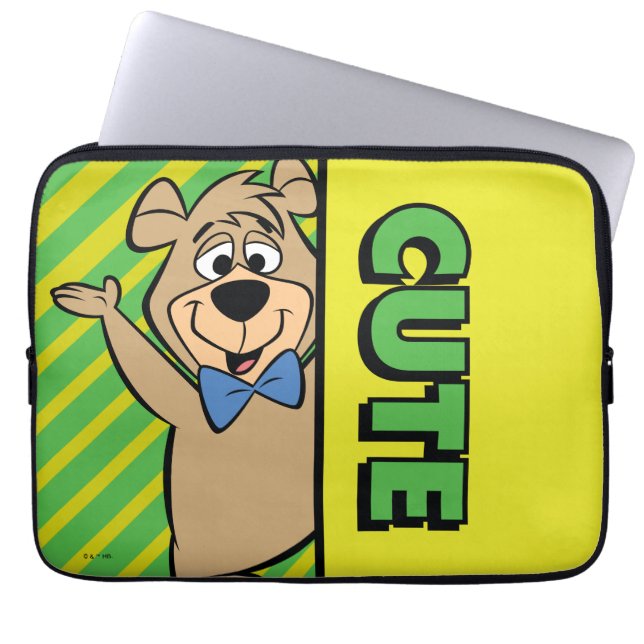 Capa Para Notebook Urso Boo-Boo Bonito (Frente)