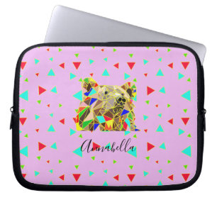 Capa Para Notebook Urso Cinza Rosa