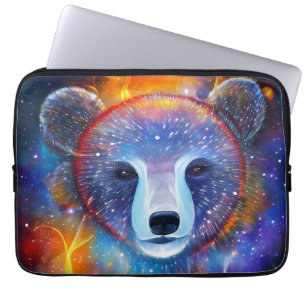Capa Para Notebook Urso Cósmico