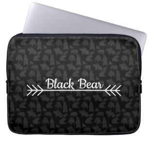 Capa Para Notebook Urso Negro
