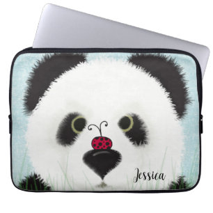 Capa Para Notebook Urso Panda Adorável