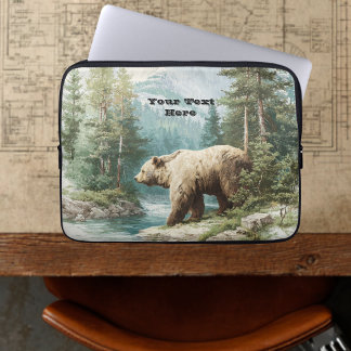 Capa Para Notebook Urso Pardo