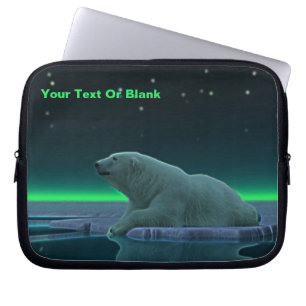 Capa Para Notebook Urso Polar De Borda De Gelo