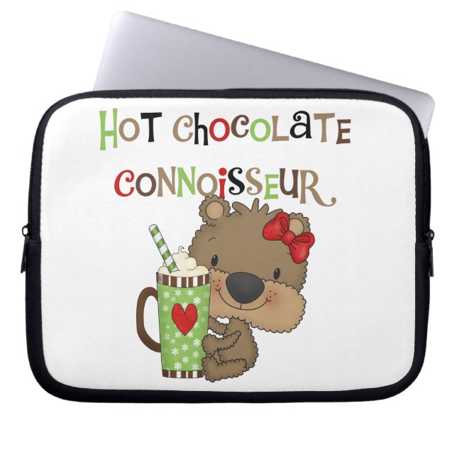 Capa Para Notebook Urso quente da menina de ChocolateConoisseur (Frente)