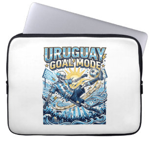Capa Para Notebook Uruguai Modo Gol Esqueleto Atacante Nações Dinâmic