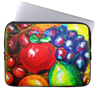 Capa Para Notebook Uvas, Limão, Laranja, Frutas De Maçã. Comprar Agor