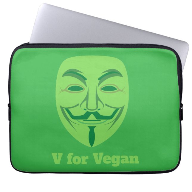 Capa Para Notebook V para o vegan (Frente)