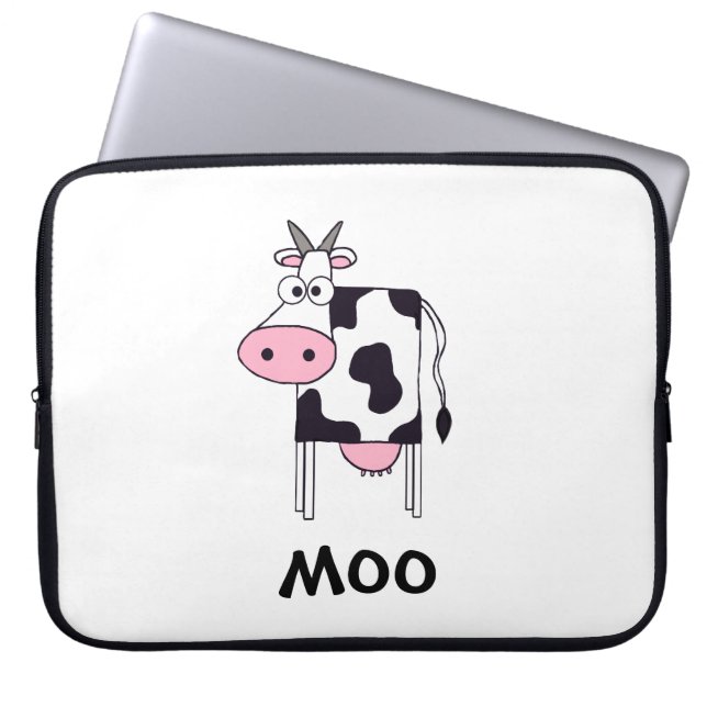 Capa Para Notebook Vaca do MOO (Frente)