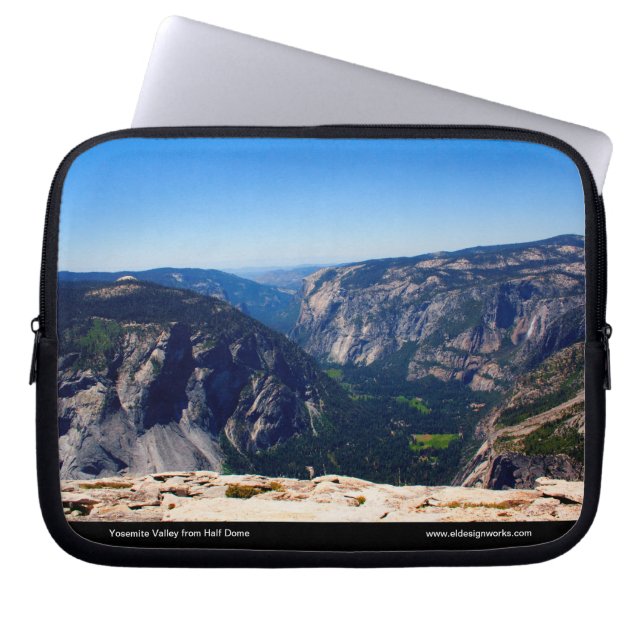 Capa Para Notebook Vale de Yosemite da meia abóbada (Frente)