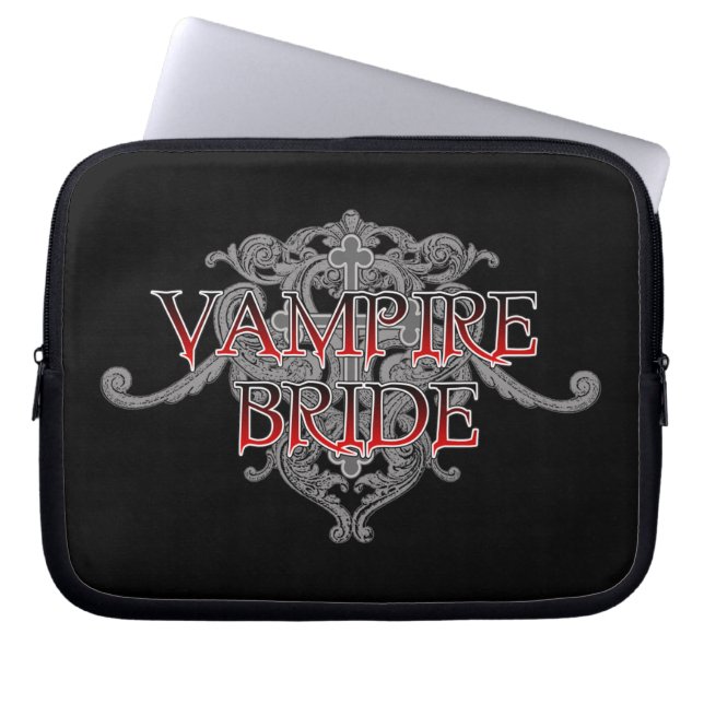 Capa Para Notebook Vamire Bride Laptop Bag (Frente)