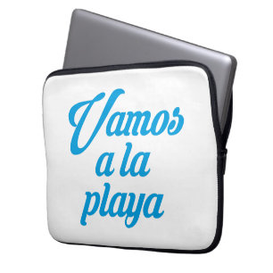 CAPA PARA NOTEBOOK VAMOS A LA PLAYA