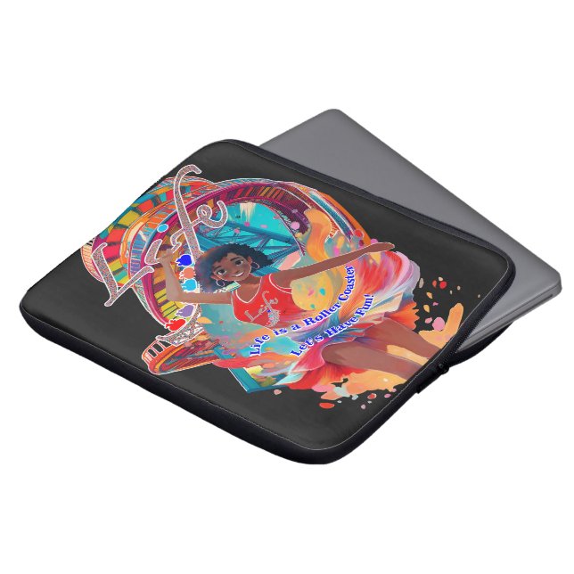 Capa Para Notebook Vamos divertir-nos! (Frente Topo)