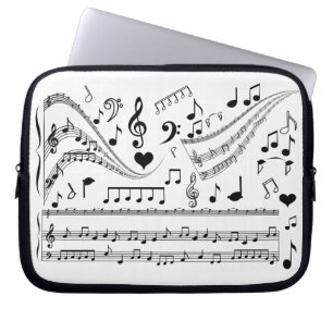 Capa Para Notebook Vamos toca música_