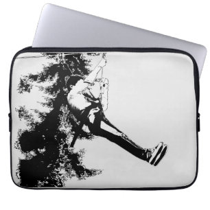Capa Para Notebook Vamos Voar! - Execução de zipling