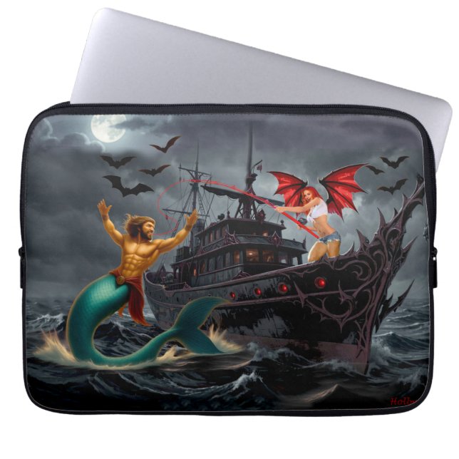 Capa Para Notebook Vampira Rebelde Foxy Roxy (Frente)
