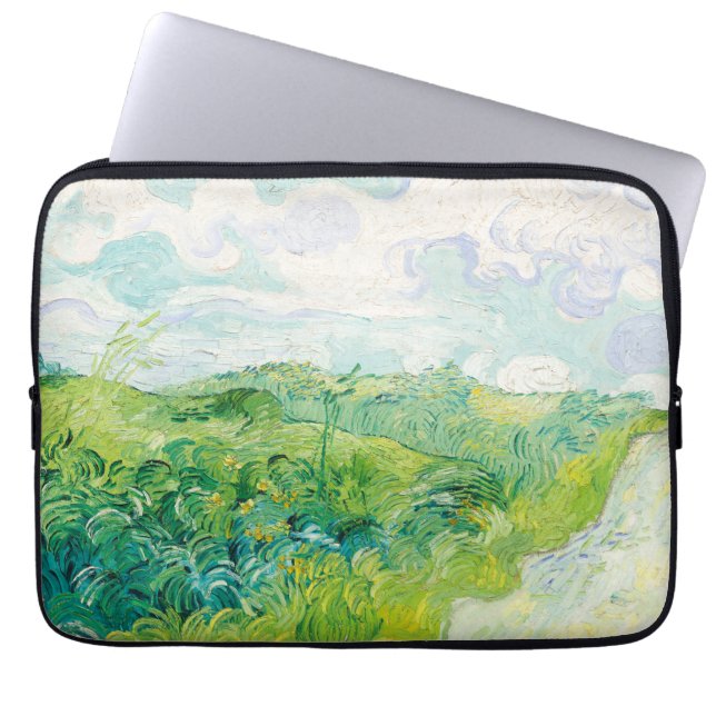Capa Para Notebook Van Gogh. Green Wheat Fields Auvers. Impressionism (Frente)