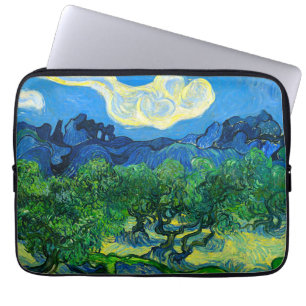 Capa Para Notebook Van Gogh Olive Trees em Paisagem Montanhosa