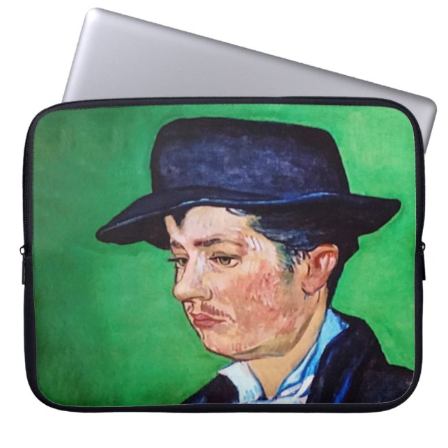 Capa Para Notebook Van Gogh Retrato de Armand Roulin (Frente)