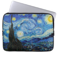 Van Gogh Starry Night. Impressionismo arte de vint