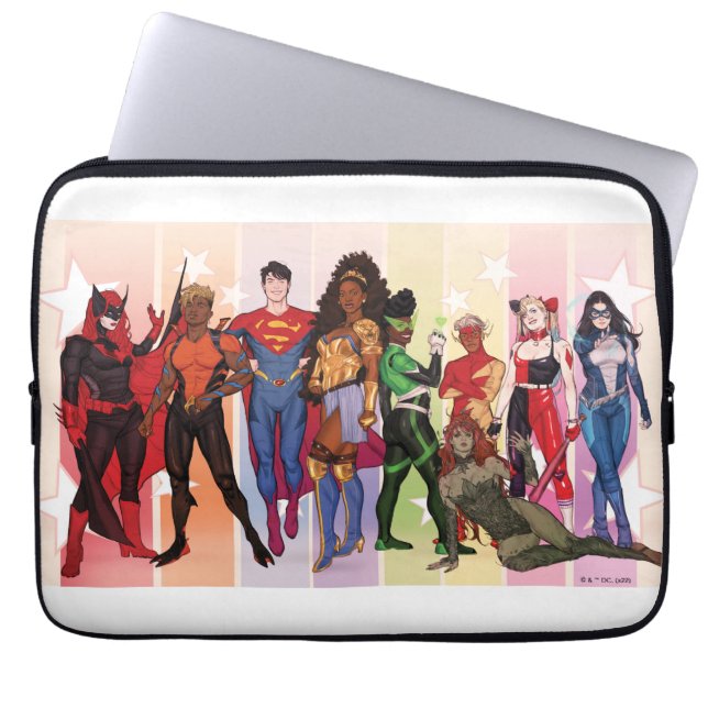 Capa Para Notebook Variante DC Pride Comic Cobrir 2022 (Frente)