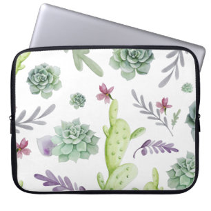 Capa Para Notebook Variedades de Cactus