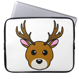 Capa Para Notebook Veado de Cartoon Bonito