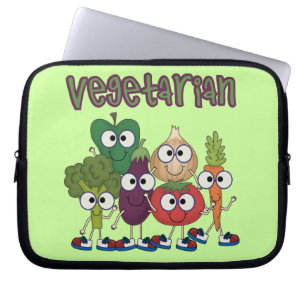 Capa Para Notebook Vegetariano