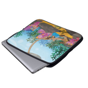 Capa Para Notebook Vela de navio baixando âncora