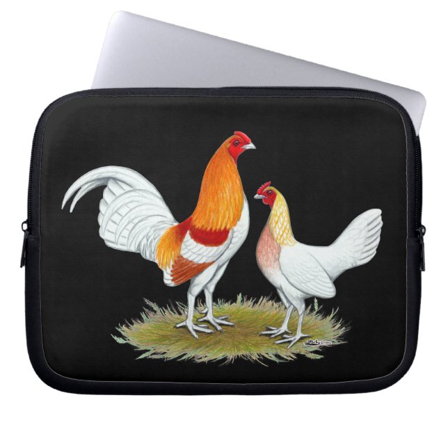 Capa Para Notebook Velho Jogo Inglês Bantam: Estilo Vermelho (Frente)