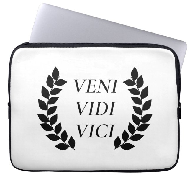 Capa Para Notebook Veni Vidi Vici (Frente)