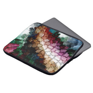 Capa Para Notebook Vento Escuro Cubo Centrado