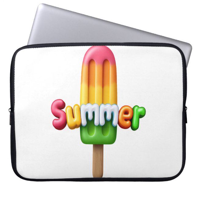 Capa Para Notebook Verão  (Frente)