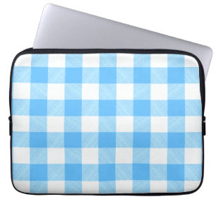 Capa Para Notebook Verão de Xadrez de Céu de Vida Lenta