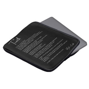 Capa Para Notebook Verdade vitória coragem poema poster muralha Poste