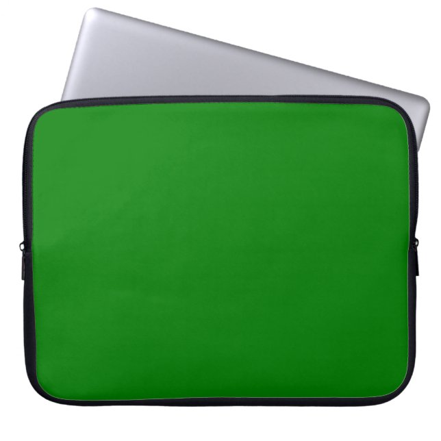 Capa Para Notebook Verde brilhante sólido (Frente)