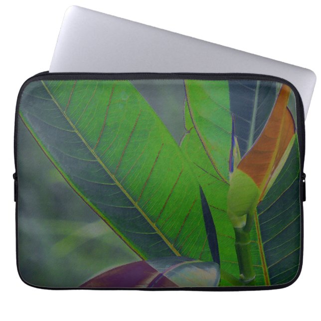 Capa Para Notebook Verde deixa fechado (Frente)