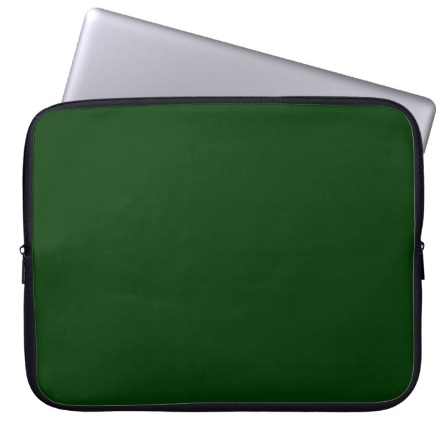 Capa Para Notebook Verde escuro (Frente)