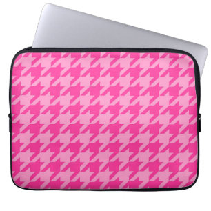 Capa Para Notebook Verificação de Xadrez do sanooth rosa