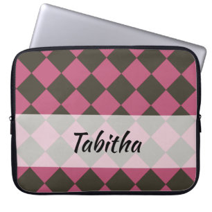 Capa Para Notebook Verificadores coloridos - Choco-Cereja