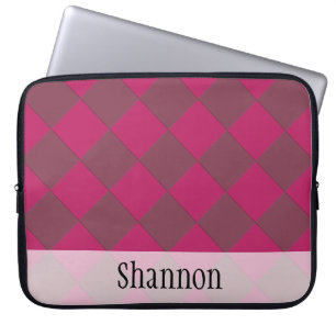 Capa Para Notebook Verificadores Coloridos - Framboesa