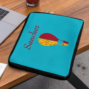 Capa Para Notebook Vermelho Amarelo Balão de Ar Quente Zia Novo Méxic