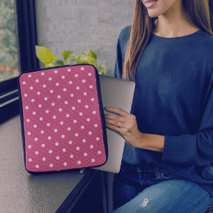 Capa Para Notebook Vermelho Dotty Delight