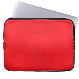 Capa Para Notebook Vermelho, legal, único, moda, design geométrica ur