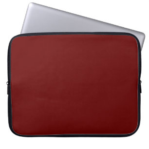Capa Para Notebook Vermelho sanguíneo (cor sólida)